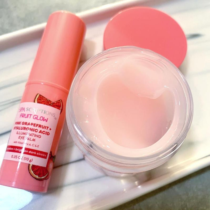 Fruit Glow Strawberry + Hyaluronic Acid Glowing Facial Moisturizer Gentle Skincare Hydrate Dewy Exfoliate Moisture Daily Radiance