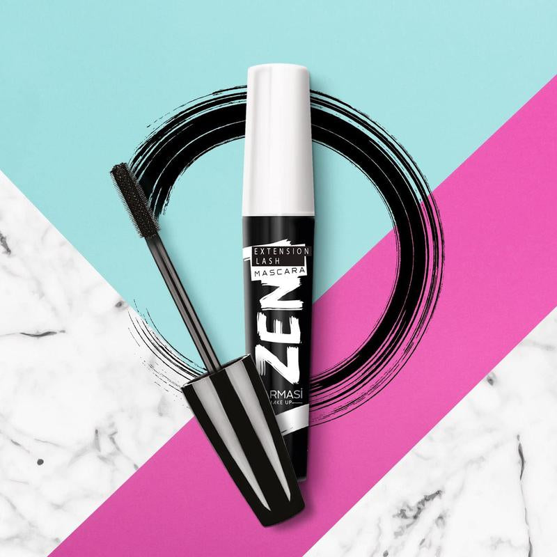 FARMASI MAKE up ZEN EXTENSION LASH MASCARA 8 ML Long-Lasting Makeup Applicator
